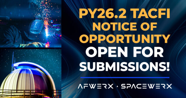 Now Open: PY26.2 TACFI Notice of Opportunity