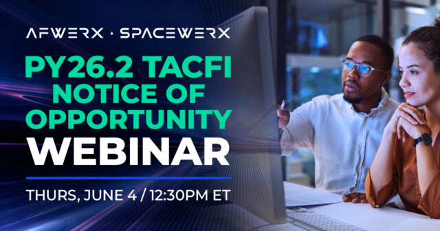 PY26.2 TACFI Notice of Opportunity: Ask Me Anything (AMA) Webinar #1