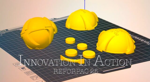 The 374th Air Expeditionary Wing Innovation Lab produced more than fifty 3D-printed bomblets to support explosive ordnance disposal Airmen from the 35th Civil Engineer Squadron at Misawa Air Base, Japan, July 10, 2025, during exercise REFORPAC 25.